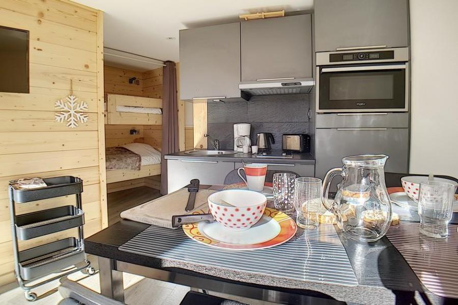 Wakacje w górach Apartament 2 pokojowy 4 osób (0126) - Résidence Boedette D - Les Menuires - Kuchnia