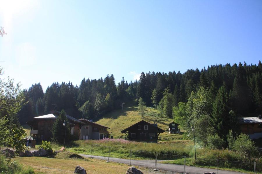 Ski verhuur Appartement duplex 3 kamers 6 personen - Résidence Bois de Lune  - Les Gets - Buiten zomer