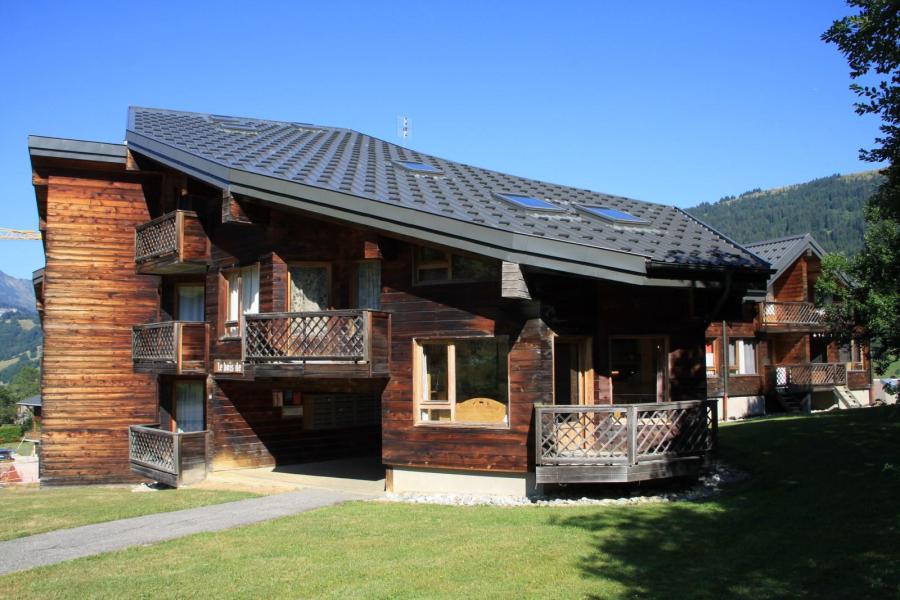 Holiday in mountain resort 3 room duplex apartment 6 people - Résidence Bois de Lune  - Les Gets - Summer outside