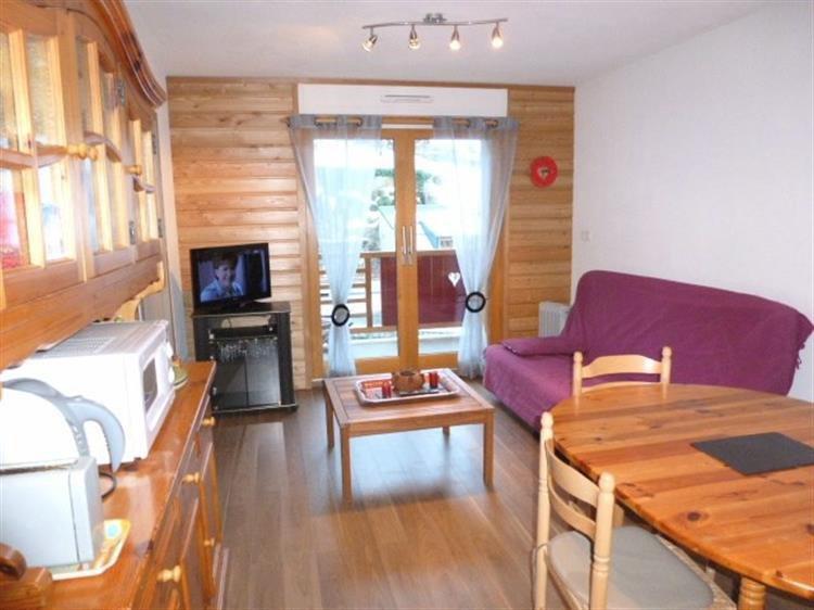 Vakantie in de bergen Appartement 4 kamers 7 personen (PM59) - Résidence Bois de Marie - Barèges/La Mongie - Woonkamer