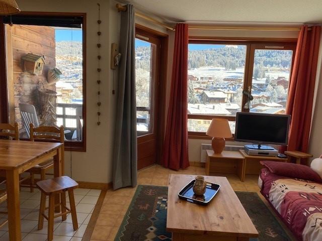 Vacaciones en montaña Estudio -espacio montaña- para 4 personas - Résidence Bouillandire - Les Gets - Alojamiento