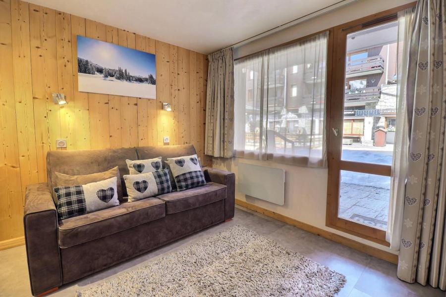 Vacances en montagne Studio divisible 4 personnes (E15) - Résidence Boulevard - Méribel-Mottaret - Séjour