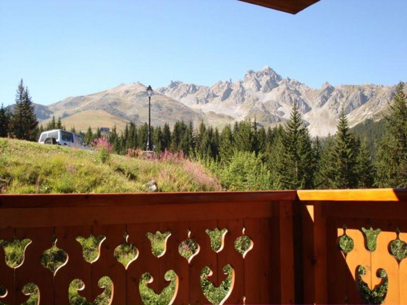 Urlaub in den Bergen 3-Zimmer-Appartment für 4 Personen (14) - Résidence Bouquetins - Courchevel - Balkon