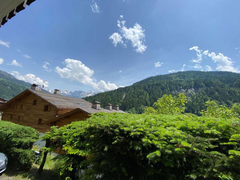 Vacances en montagne Studio 4 personnes (230) - Résidence Bourdaine - Le Grand Bornand - Balcon