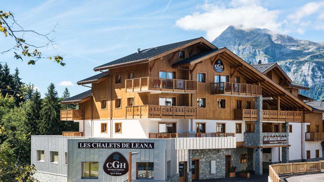 Ski verhuur Résidence Boutique Léana - Les Carroz - Buiten zomer
