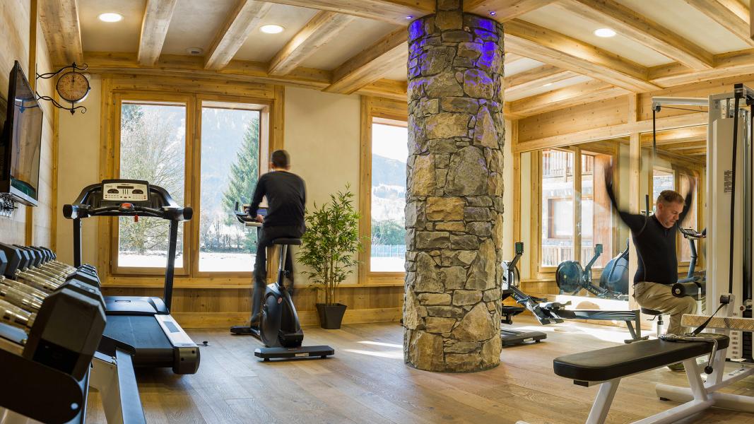 Vacaciones en montaña Résidence Boutique Les Chalets de Layssia - Samoëns - Sala de fitness