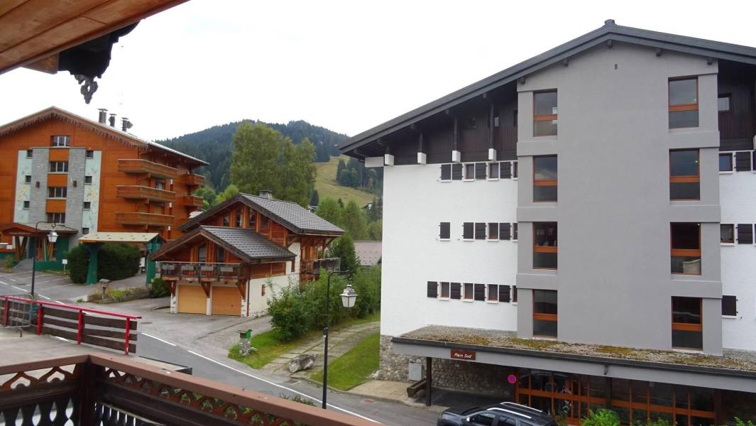Ski verhuur Appartement 4 kamers 8 personen - Résidence Bruyères - Les Gets - Buiten zomer