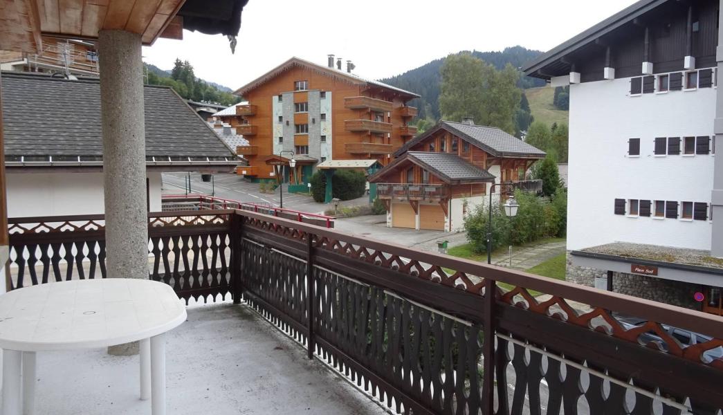 Rent in ski resort 4 room apartment 8 people - Résidence Bruyères - Les Gets - Summer outside