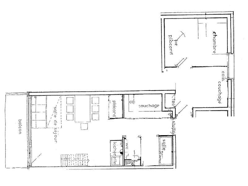 Каникулы в горах Апартаменты 3 комнат 6 чел. (13) - Résidence Cabri A - Les Saisies - квартира