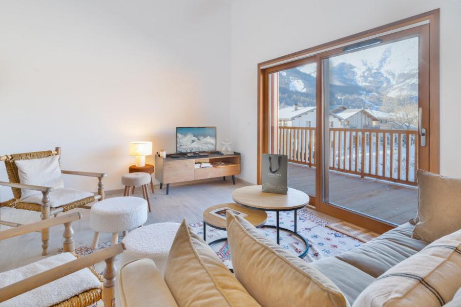Holiday in mountain resort 4 room apartment 6 people (Le Malt C22) - Résidence Caeli - Serre Chevalier - Living room