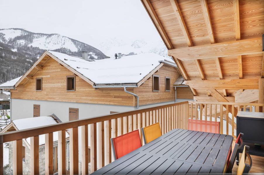 Vacaciones en montaña Apartamento 4 piezas para 6 personas (Gariguette) - Résidence Caeli - Serre Chevalier - Balcón