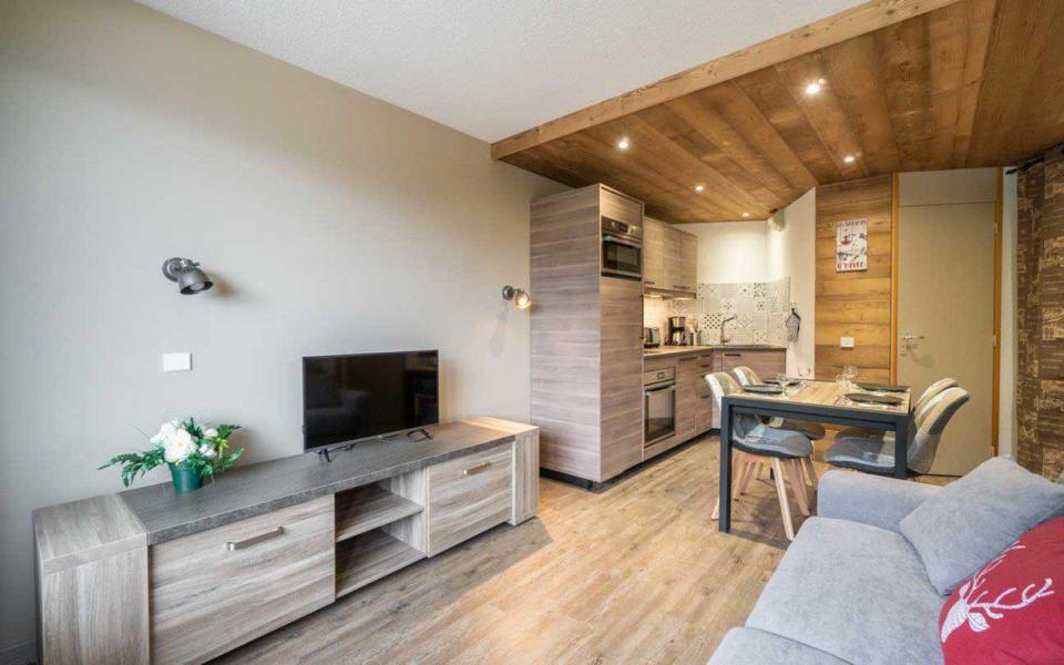 Holiday in mountain resort 2 room apartment 4 people (G422) - Résidence Camarine - Valmorel - Living room