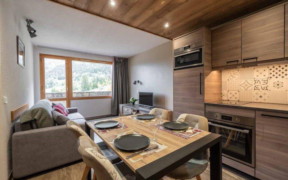 Holiday in mountain resort 2 room apartment 4 people (G422) - Résidence Camarine - Valmorel - Living room