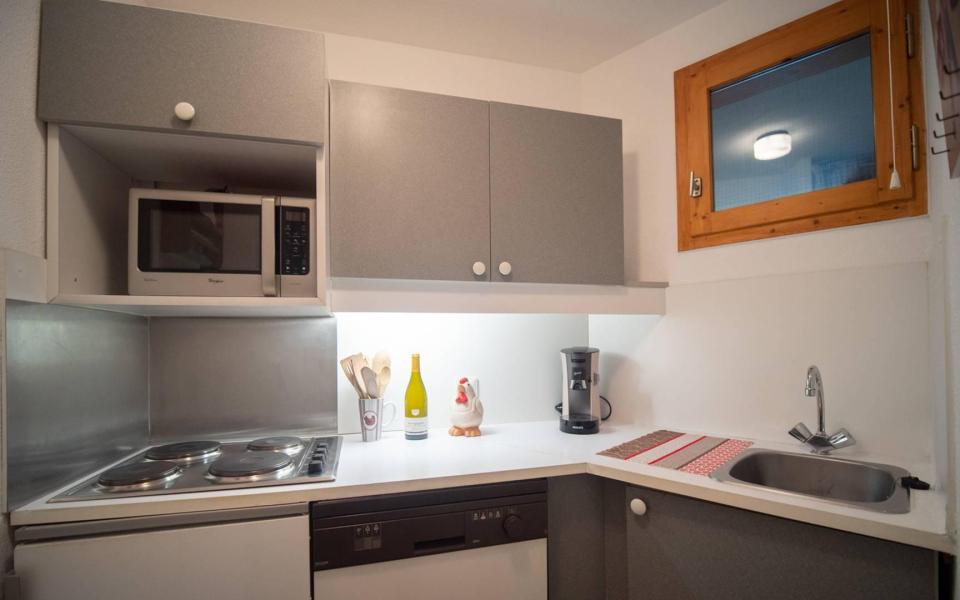 Vakantie in de bergen Appartement 2 kamers 4 personen (G468) - Résidence Camarine - Valmorel - Keukenblok