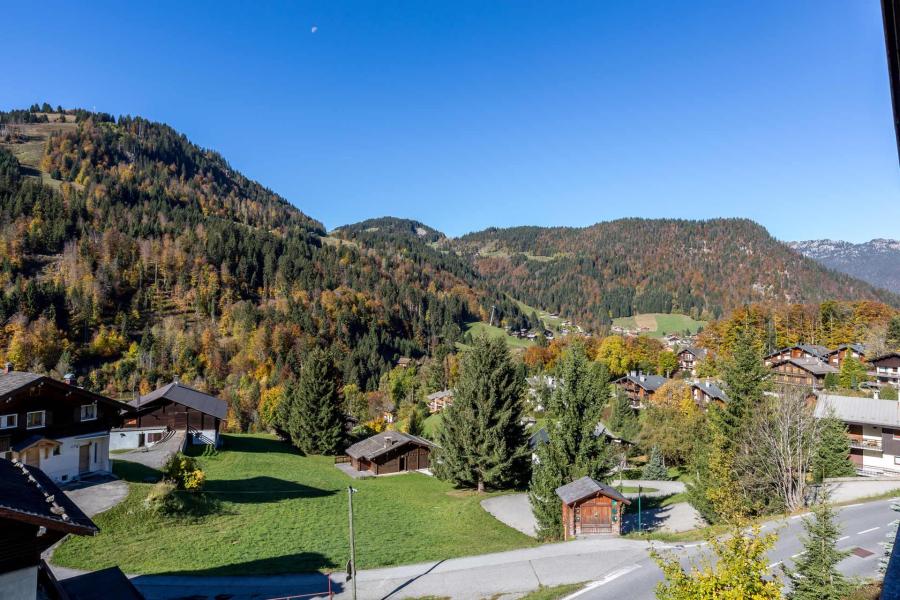 Urlaub in den Bergen 4-Zimmer-Appartment für 6 Personen (CAMP04) - Résidence Campanes - La Clusaz - Balkon