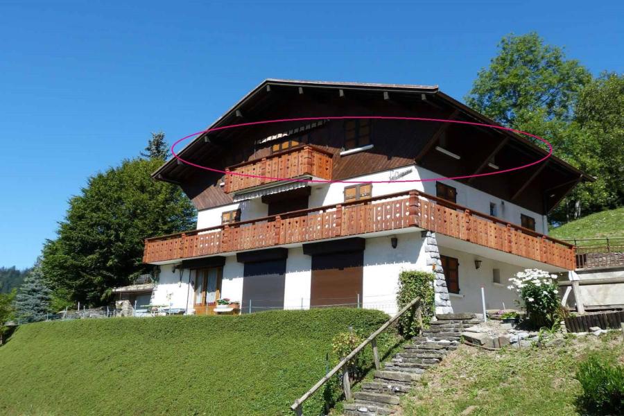 Rent in ski resort 4 room apartment 6 people (CAMP04) - Résidence Campanes - La Clusaz - Summer outside