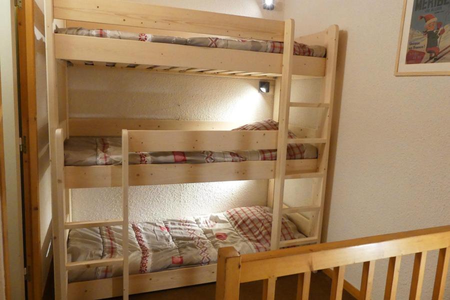 Urlaub in den Bergen 3 Zimmer Maisonettewohnung für 8 Personen (B18) - Résidence Candide - Méribel-Mottaret - Offener Schlafbereich