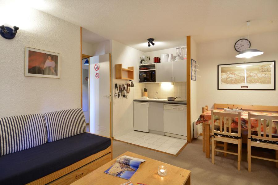 Vakantie in de bergen Appartement 2 kamers 5 personen (13) - Résidence Carène - La Plagne - Woonkamer