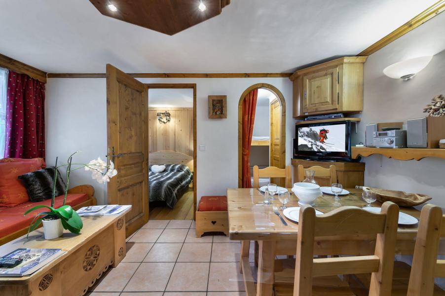 Urlaub in den Bergen 2-Zimmer-Appartment für 4 Personen (109) - Résidence Caribou - Courchevel - Essbereich