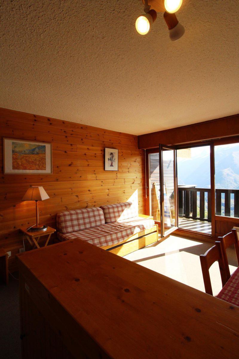 Urlaub in den Bergen Studio Schlafnische 4 Personen (AEO008-422) - Résidence Carlines - Auris en Oisans - Wohnzimmer