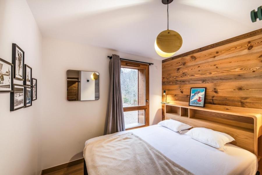 Urlaub in den Bergen 5 Zimmer Maisonettewohnung für 8 Personen - Résidence Carmine Lodge - Les Gets - Schlafzimmer