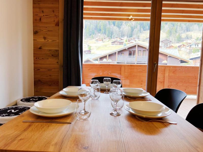 Vacanze in montagna Appartamento 2 stanze con cabina per 4 persone - Résidence Carmine Lodge - Les Gets - Soggiorno