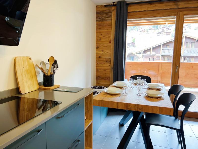 Vacanze in montagna Appartamento 2 stanze con cabina per 4 persone - Résidence Carmine Lodge - Les Gets - Soggiorno