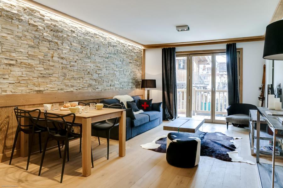Holiday in mountain resort 3 room apartment 6 people (243) - Résidence Carré Blanc - Courchevel - Living room