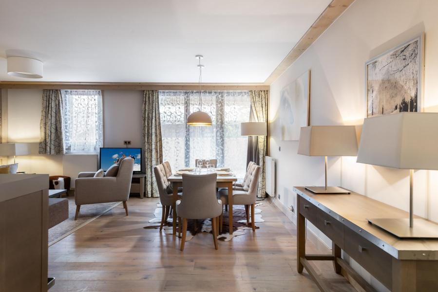 Urlaub in den Bergen 3-Zimmer-Appartment für 4 Personen (112) - Résidence Carré Blanc - Courchevel - Wohnzimmer