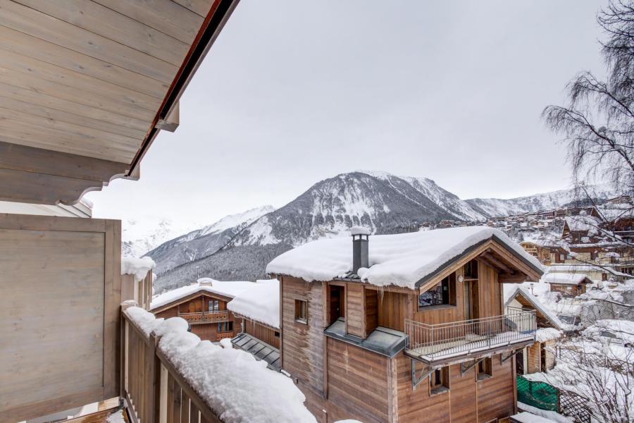 Holiday in mountain resort 4 room apartment 6 people (251) - Résidence Carré Blanc - Courchevel - Balcony