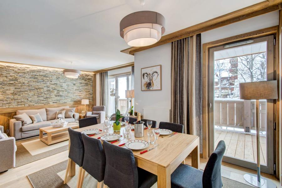 Holiday in mountain resort 4 room apartment 6 people (251) - Résidence Carré Blanc - Courchevel - Living room