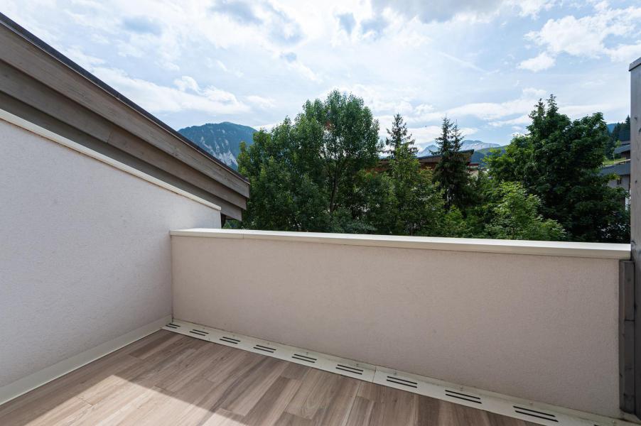 Urlaub in den Bergen 3-Zimmer-Appartment für 4 Personen (372) - Résidence Carré Blanc - Courchevel - Balkon
