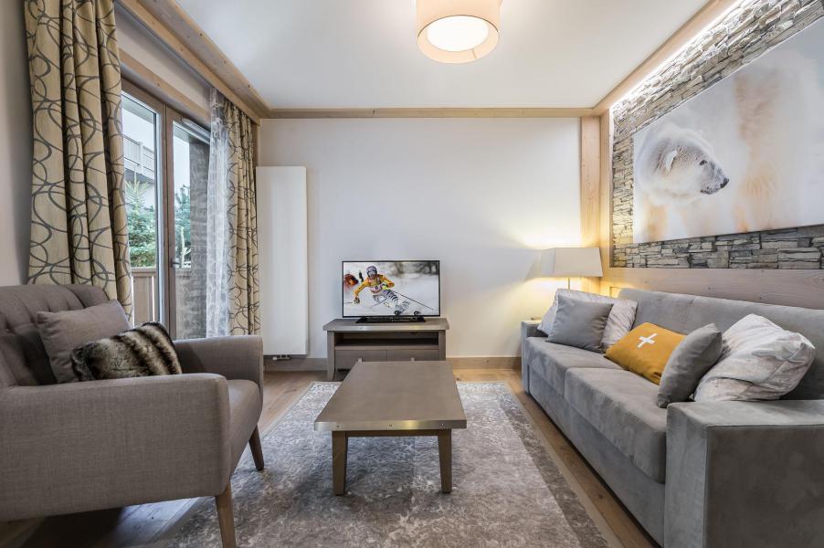 Wakacje w górach Apartament 2 pokojowy 4 osób (133) - Résidence Carré Blanc - Courchevel - Pokój gościnny