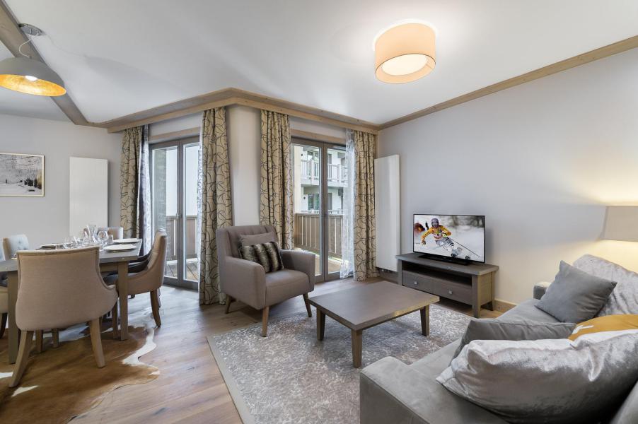 Wakacje w górach Apartament 2 pokojowy 4 osób (133) - Résidence Carré Blanc - Courchevel - Pokój gościnny