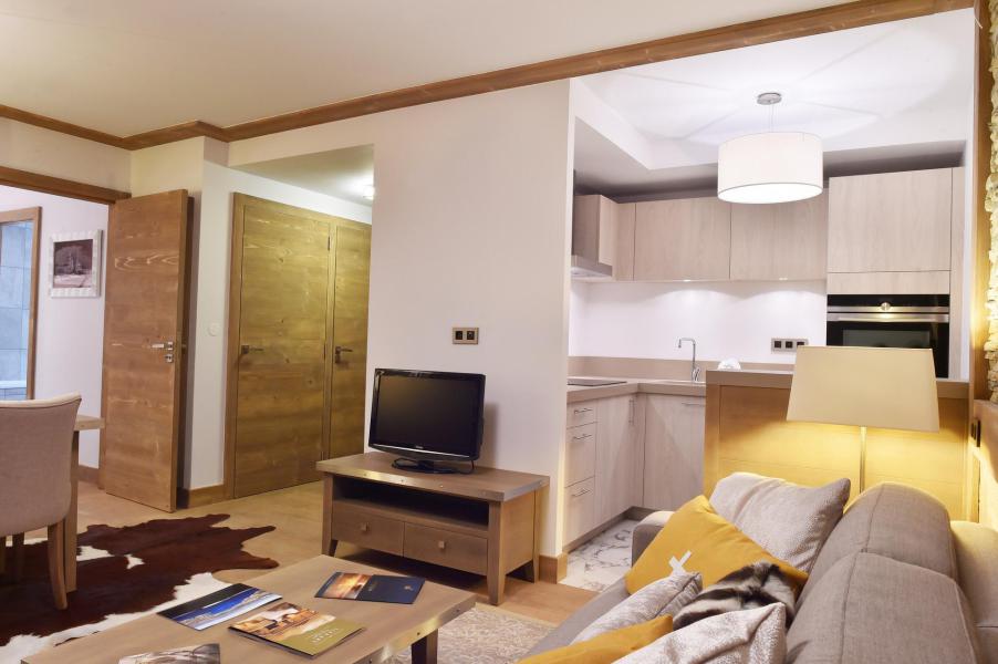 Vakantie in de bergen Appartement 2 kamers 4 personen (111) - Résidence Carré Blanc - Courchevel - Keuken