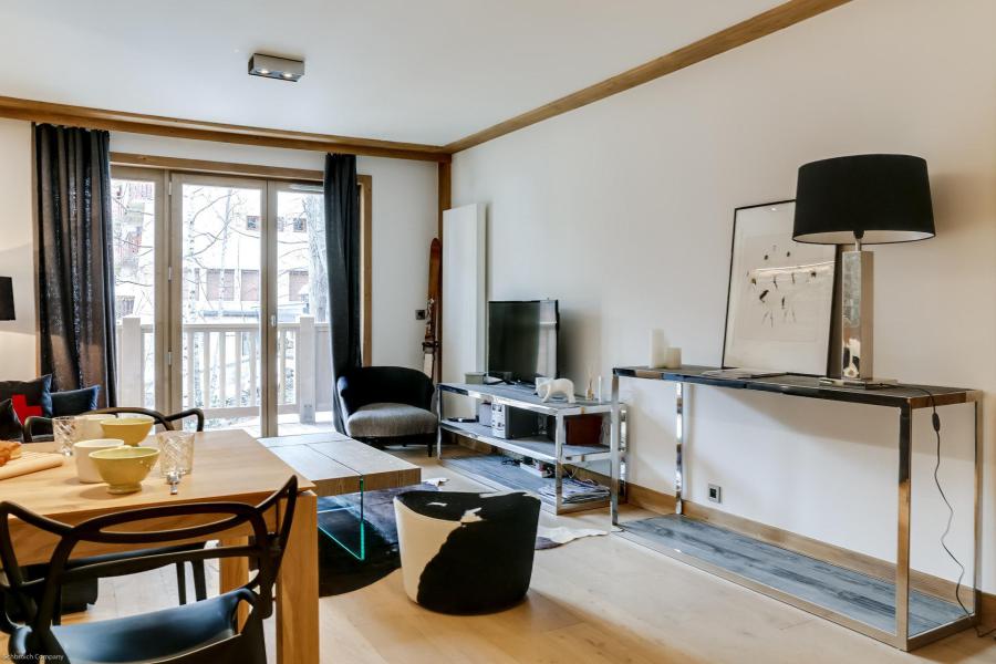 Vakantie in de bergen Appartement 3 kamers 6 personen (243) - Résidence Carré Blanc - Courchevel - Woonkamer