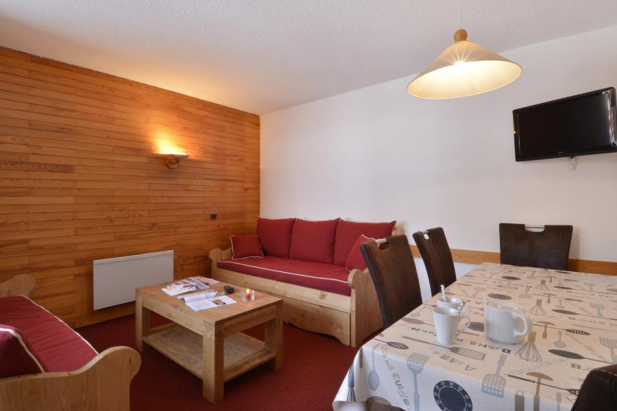 Vakantie in de bergen Appartement 2 kamers 5 personen (44) - Résidence Carroley B - La Plagne - Woonkamer