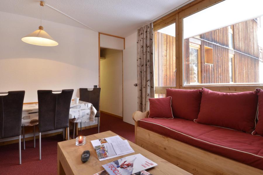 Vakantie in de bergen Appartement 2 kamers 5 personen (44) - Résidence Carroley B - La Plagne - Woonkamer