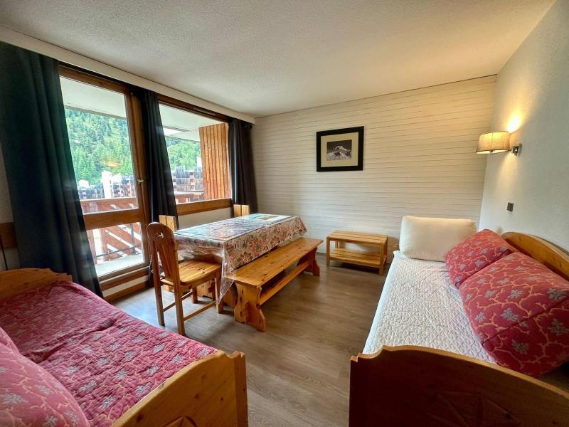 Vakantie in de bergen Appartement 2 kamers 5 personen (72) - Résidence Carroley B - La Plagne - Woonkamer