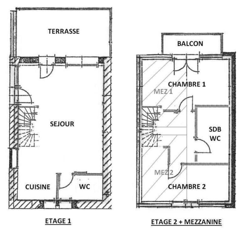 Vacances en montagne Appartement 3 pièces 6 personnes (CAS206) - Résidence Cascade - Les Saisies