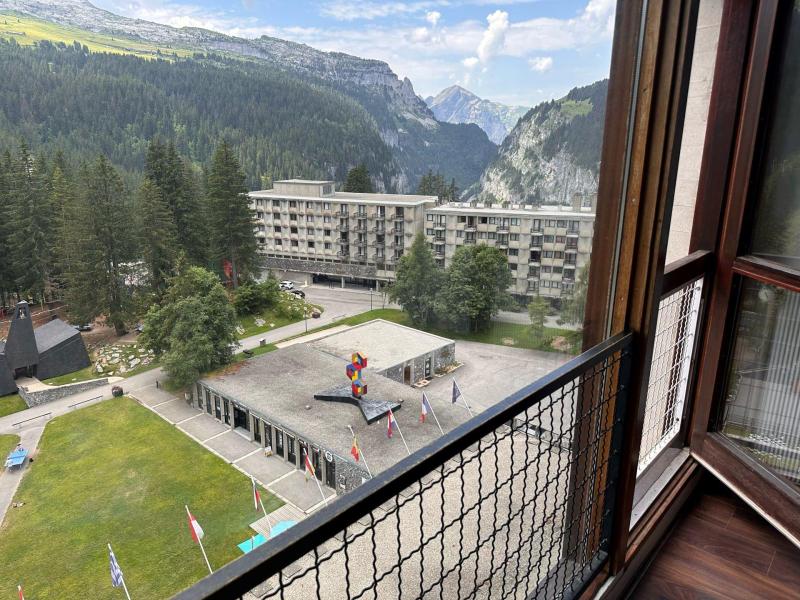 Holiday in mountain resort 3 room apartment 6 people (J8) - Résidence Cassiopée - Flaine - Balcony