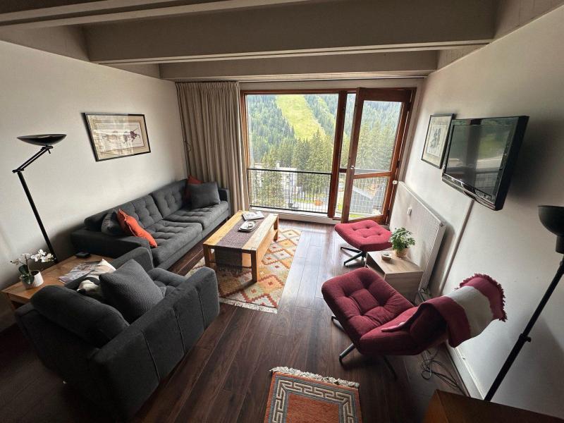 Holiday in mountain resort 3 room apartment 6 people (J8) - Résidence Cassiopée - Flaine - Living room