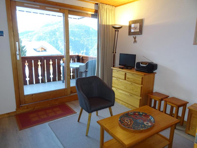 Holiday in mountain resort 3 room apartment 6 people (06) - Résidence Castors - Peisey-Vallandry - Living room