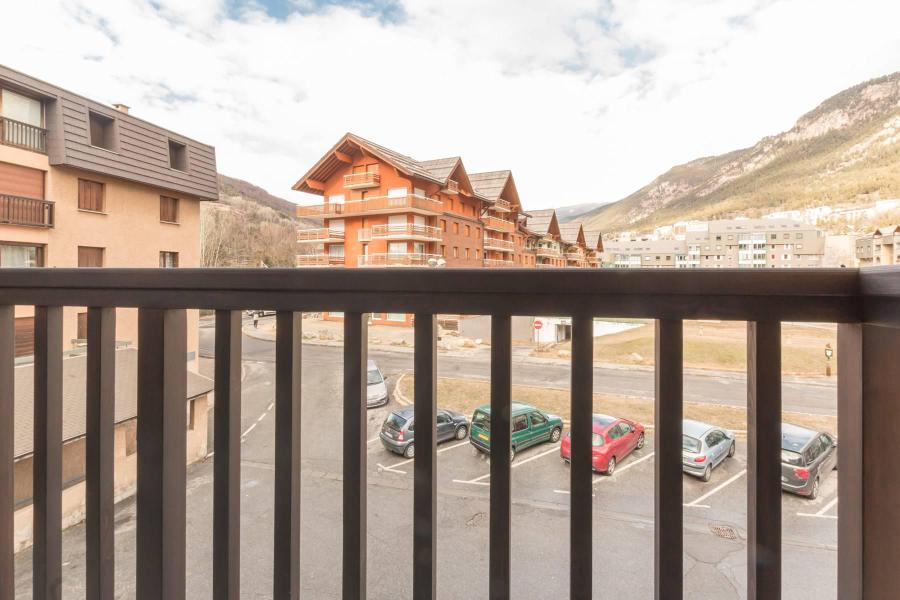 Vacaciones en montaña Estudio para 2 personas (202) - Résidence Central Parc 1a - Serre Chevalier - Terraza