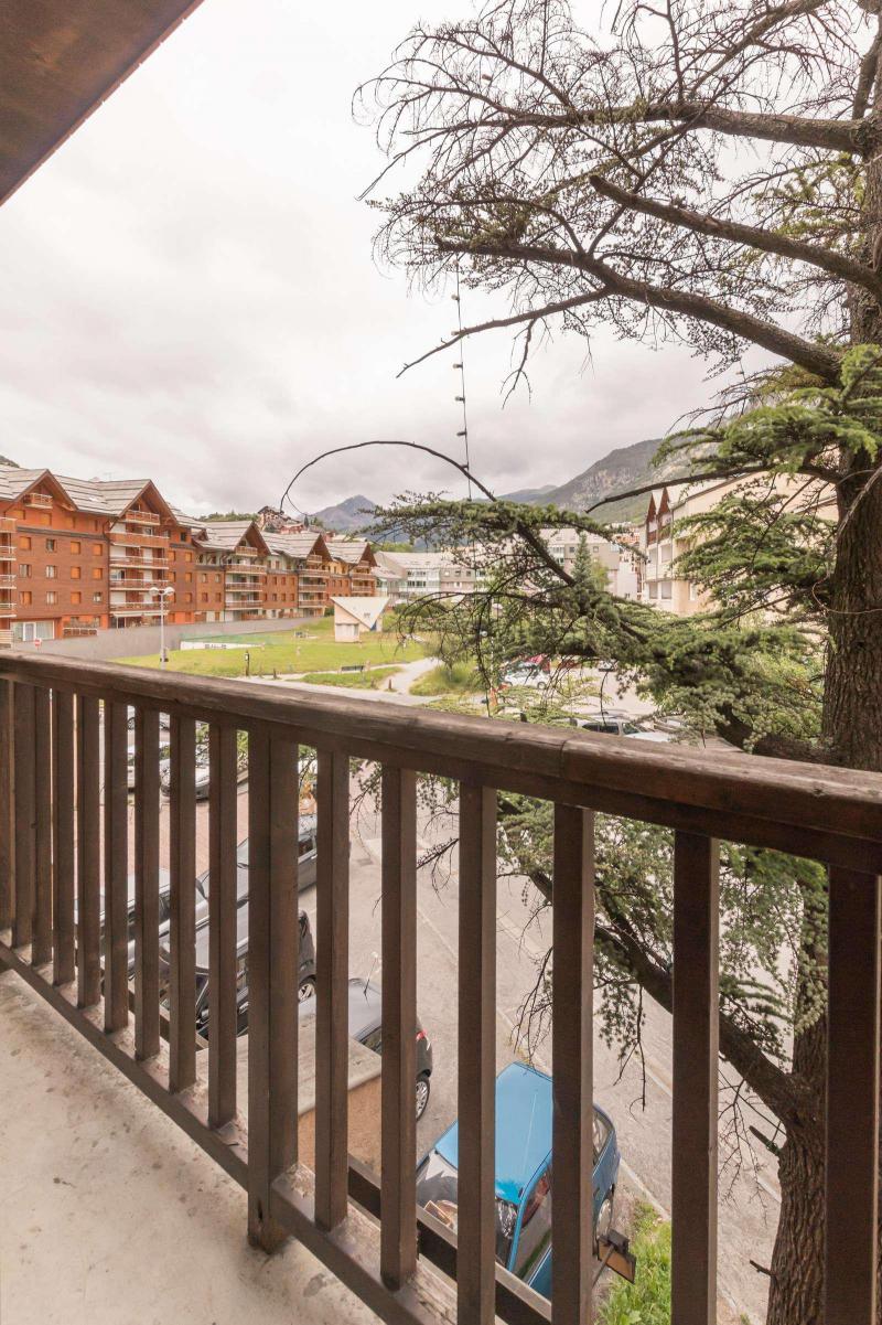 Urlaub in den Bergen Mezzanin-Studio für 3 Personen (210) - Résidence Central Parc 1b - Serre Chevalier - Terrasse