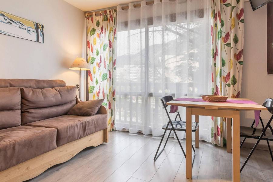 Vakantie in de bergen Studio mezzanine 3 personen (210) - Résidence Central Parc 1b - Serre Chevalier - Woonkamer