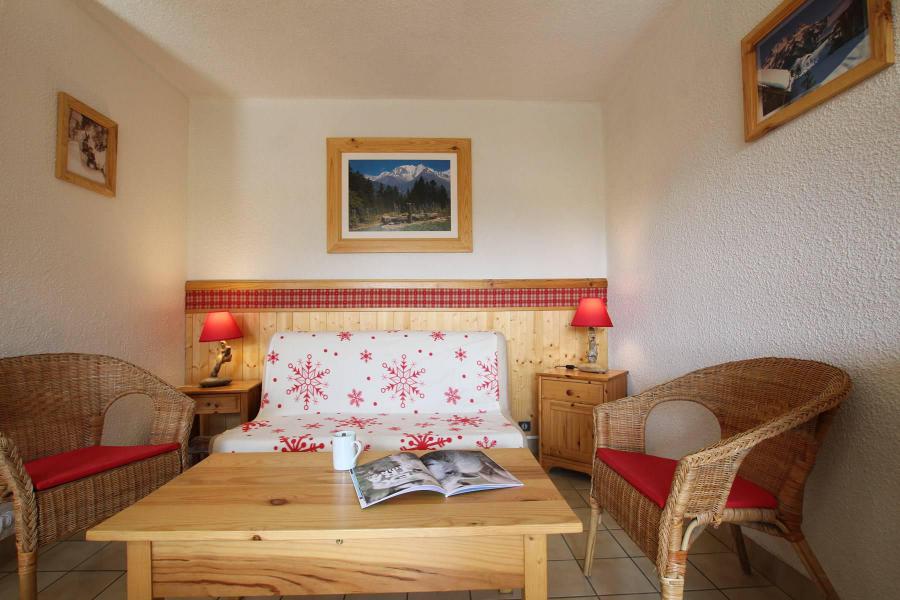 Vakantie in de bergen Appartement 2 kamers bergnis 6 personen (202) - Résidence Central Parc 2 - Serre Chevalier - Woonkamer