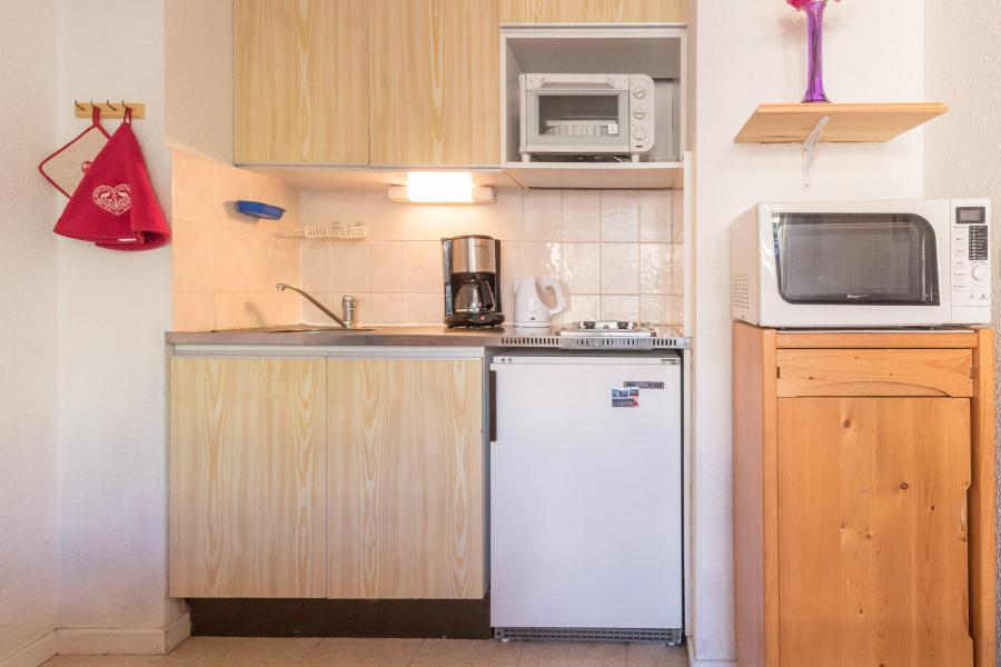 Vakantie in de bergen Appartement 2 kamers bergnis 4 personen (BOUQ03) - Résidence Central Station - Montgenèvre - Keukenblok