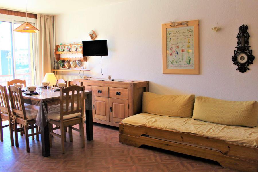 Urlaub in den Bergen Studio Schlafnische 4 Personen (023) - Résidence Centre Vars - Vars - Wohnzimmer