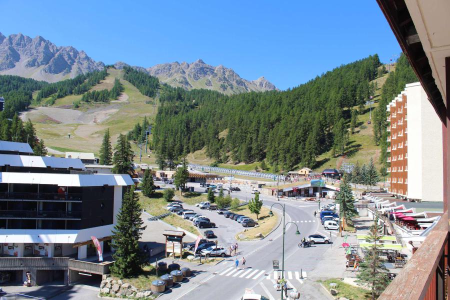 Urlaub in den Bergen Studio Schlafnische 4 Personen (086) - Résidence Centre Vars - Vars - Balkon